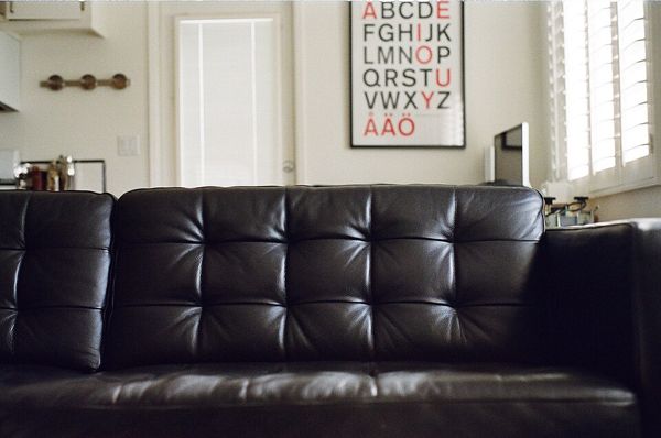 Fabric sofa